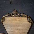 Italian Brass Mirror thumbnail 5