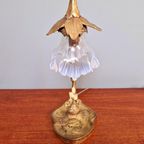 Art Nouveau-lamp In Verguld Brons, Eind 19e Eeuw. thumbnail 10