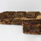 Vintage Modulaire Elementen Sofa Hoek Bank 1970S thumbnail 11