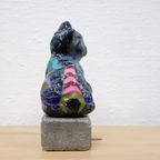 Kleurrijk Katten Beeldje Moderne Kunst thumbnail 2