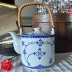 Melkpot Met Mokken Indian Blue Vintage thumbnail 7