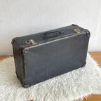 Brocante Zwarte Koffer Vintage Suitcase thumbnail 3