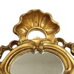 Klassieke Smalle Kuifspiegel Bladgoud Verguld Barok Stijl 72cm thumbnail 9
