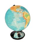 Vintage Xxl Aardbol / Globe In Glas : Columbus Duo Erdglobus thumbnail 4