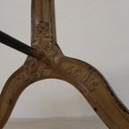 Tuintafel, Bistrotafel A. Delail Toulouse Met Marmer Blad, Jaren 20 thumbnail 19