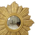 Gouden Zonnespiegel Gips Sunburst Spiegel Convex 48Cm thumbnail 12