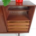 Vintage Deens Highboard Teak | Dressoir Danish Design thumbnail 4