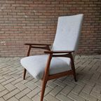 Vintage Fauteuil Teakhouten Deense Fauteuil Mid Century thumbnail 2
