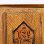 Antieke Beschilderde Bruidskast 1815 thumbnail 12