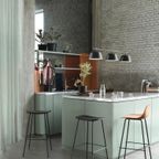 Muuto / Fiber Counter Stool / 65cm / Grey / Set Van 6 thumbnail 5
