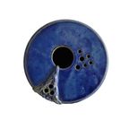 Prachtige Keramiek Vaas Kobalt Blauw, Organisch thumbnail 2