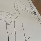 Pablo Picasso (1881-1973) Trous Femmes Nues Et Une Coupe D’anemones, Printed In Italy thumbnail 6