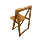 Aldo Jacober - Folding Chair Model ‘Trieste’ - Bazzani Italy - Light Oak (Wood Grain) thumbnail 6