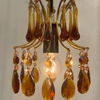 Murano Teardrop Hanglamp Kroonluchter Vintage Kristal thumbnail 4