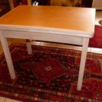 Beukenhouten Boerentafel. thumbnail 2