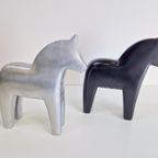 Set Van 2 Ikea Sculpture Dalahäst Paard Zweden ‘90 Design thumbnail 2