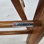 Set Klapstoelen (4) Hout En Webbing Uit Italië thumbnail 6