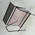 Vintage Lectuurmeubel / Tijdschriftenrek In Pilastro Stijl. 1960's Nederland thumbnail 2