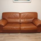 Vintage Lederen Sofa thumbnail 4