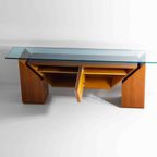 Postmodernistisch Dressoir Genaamd "Brooklyn" Van Roche Bobois, Frankrijk 1980 thumbnail 5