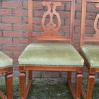 Retro Stoelen Set Van 4 thumbnail 2