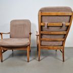 Set 2 Vintage Beuken Fauteuil Farstrup Casa Alcantara 1960 thumbnail 17