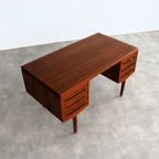 Vintage Bureau | Desk | Jaren 60 | J. Svenstrup | Deens thumbnail 9