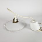 IKEA - IKEA Design - Hanglamp - Opaalglas - Messing - Zweden - 3e Kwart 20e Eeuw thumbnail 6
