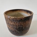 Vintage Bloempot Keramieke Jaren 70 Retro Pot V Kamerplan thumbnail 4