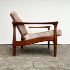 Deense Design Fauteuil Met Bouclé Kussens, 1970'S thumbnail 10