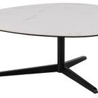 Volterra Salontafel - 100 X 95 Cm - Wit Keramiek thumbnail 5