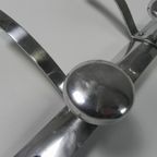 Aluminium Vintage Wandkapstok Met 5 Haken, Jaren 50 thumbnail 11