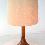 Vintage dyrlund Tafellamp Lamp Xl Hout Deens thumbnail 7