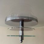Schijflamp Hanglamp Lamp Jaren 60 Frans thumbnail 12
