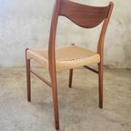Set Van Vier Vintage Stoelen Van Arne Wahl Iversen Voor Glyn thumbnail 8