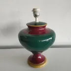 Keramieken Tafellamp Met Handgemaakte Kap (bitossi Style) thumbnail 4