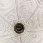 Koppel Art Deco Persglas Tafellampjes thumbnail 6