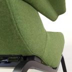 Vintage Archi Fauteuil Ligne Roset Wol Groen Ploegwool Ploeg thumbnail 13