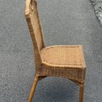 Vintage Wicker Chairs, Set Of 5 thumbnail 11
