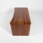 Sculptural Danish Modern Curved Rosewood Desk, 1950’S thumbnail 14