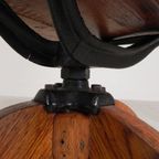 Eiken Bureaustoel, Atelierstoel, In Hoogte Verstelbaar, Jaren 30 thumbnail 20