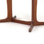 dyrlund Ovalen 1x Verlengbare Eettafel Massief Teak Vintage Deens thumbnail 5