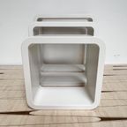 Set Van 3 Kubusvormige Wandkastjes, 1990’S thumbnail 9