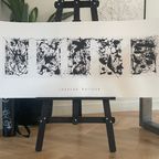 Jackson Pollock (1912-1956), Black And White Polyptich thumbnail 9
