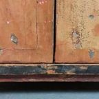 Vintage Antieke Oosters Aziatisch Kastje Wandmeuble thumbnail 10