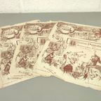 3x Programma Historische Stoet Brugge 1887 thumbnail 1