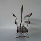Vintage Small Magazine Rack thumbnail 4