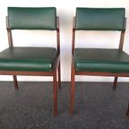 2x Teakhouten Stoelen Scandinavisch ( Set ) thumbnail 6