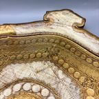 Florentijns Vintage Dienblad Creme/goud Groot thumbnail 3