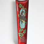 Tall San Marino Sgraffito Ceramic Wall Plate, 1950S thumbnail 7